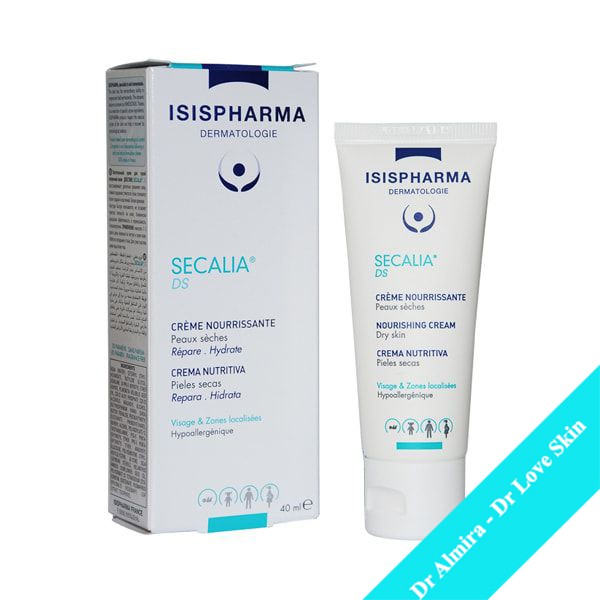Kem dưỡng ẩm ISIS PHARMA SECALIA DS - dành cho da khô, da chàm, nhạy cảm, kích ứng mẩn đỏ