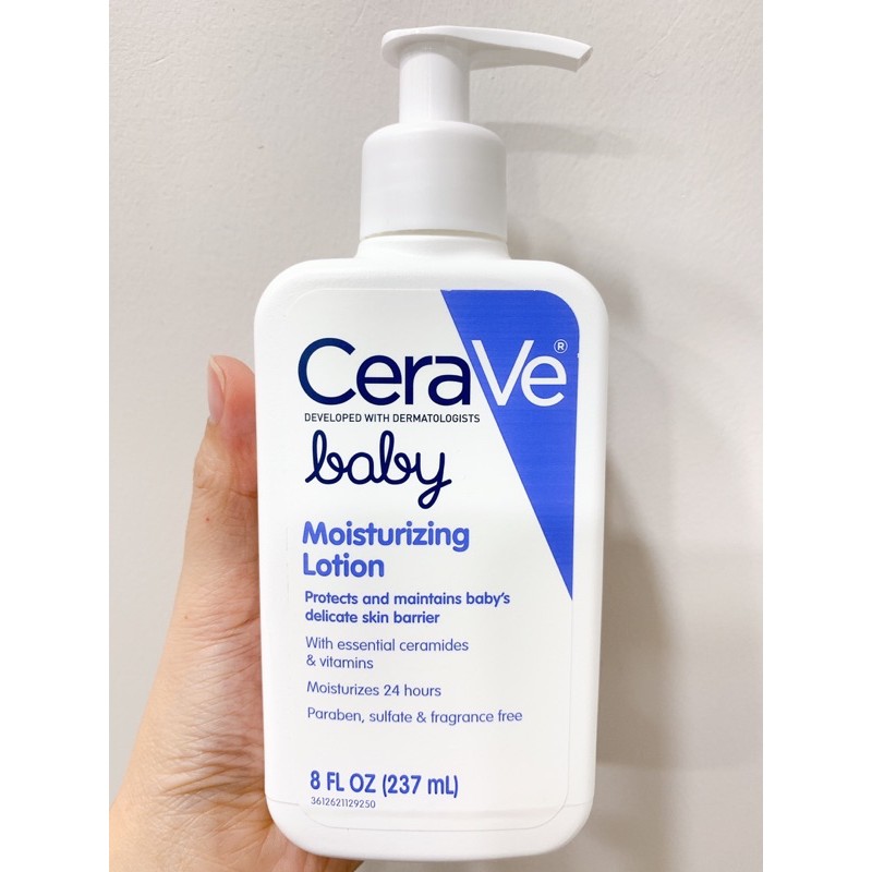 Kem dưỡng cho bé CeraVe Baby Moisturizing Lotion (237mL-142g)