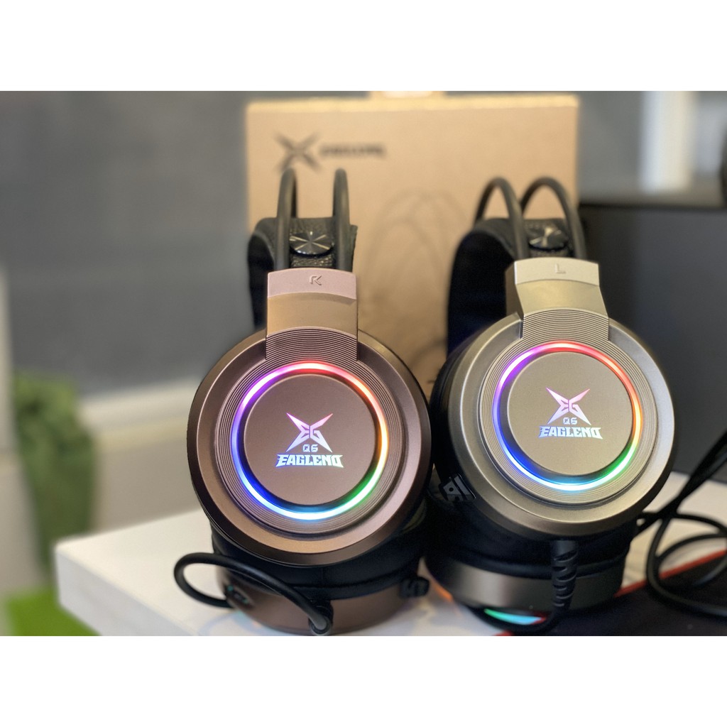 Tai nghe Eaglend Q6 RGB 7.1 Virtual Surround Sound USB