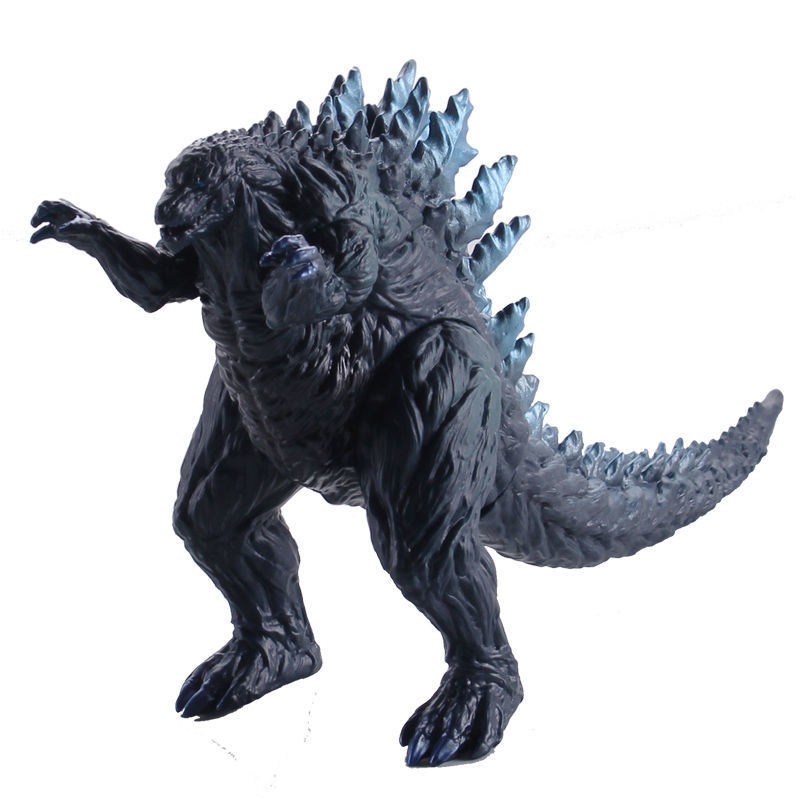 ✉✔Hoa sen đỏ Toho Godzilla phim đồ chơi rồng ba đầu hình con quái vật lớn mềm khủng long cơ