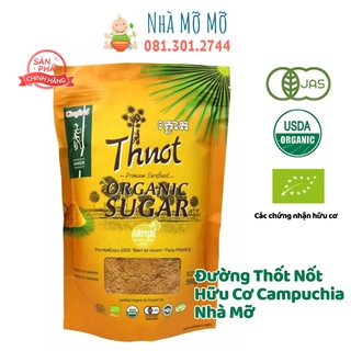 Đường thốt nốt hữu cơ Thnot Mật syrup hữu cơ nguyên gói 500gram - Nhà Mỡ