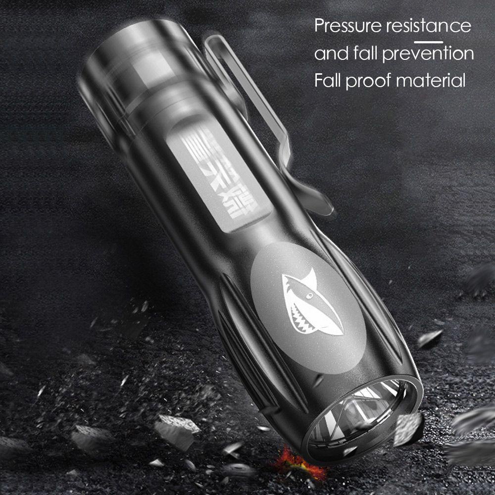 Đèn Pin Mini Đa Năng Có Thể Sạc Lại Bằng Cổng USB Tiện Dụng