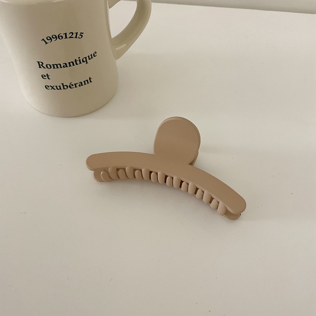 Kẹp Tóc Càng Cua Bằng Nhựa Cỡ Lớn Màu Sắc Ngọt Ngào Thời Trang Cho Nữ