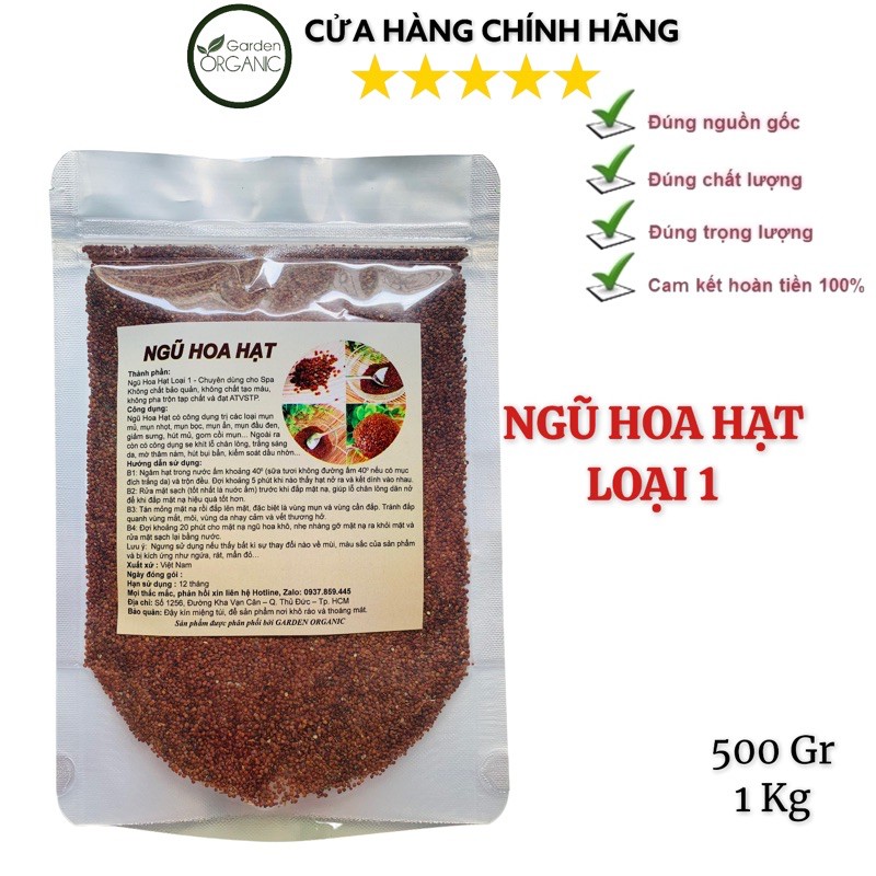 1KG NGŨ HOA HẠT LOẠI 1 CHUYÊN DỤNG CHO CÁC SPA ( TRẮNG DA- HÚT MỤN MỦ- MỤN NHỌT-MỤN ĐẦU ĐEN- MỜ THÂM-GIẢM SƯNG TẨY)