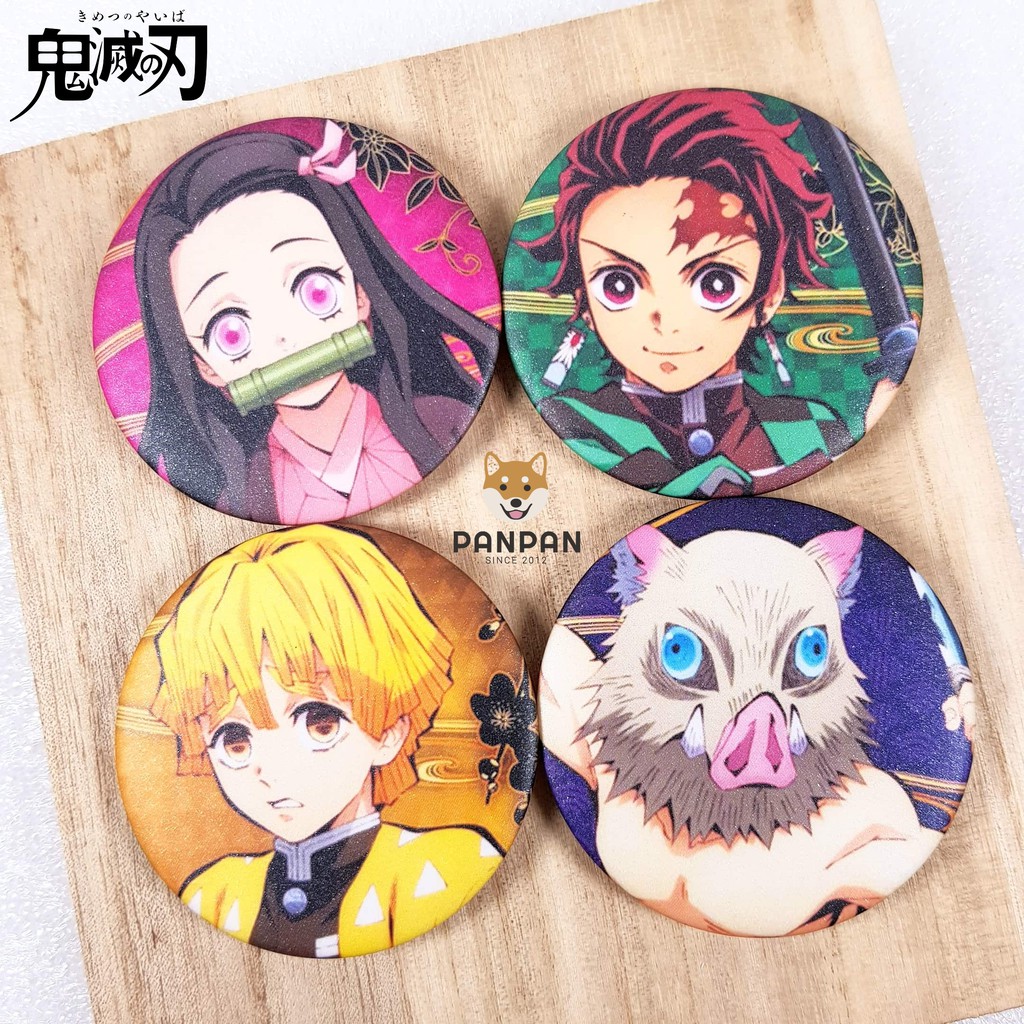 Huy Hiệu Kimetsu No Yaiba (6CM)