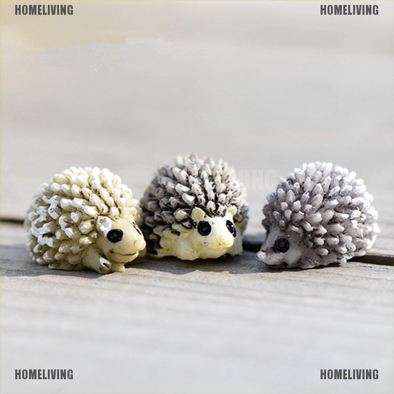 [Homeliving] Tượng Nhím Mini Bằng Nhựa Resin Trang Trí Tiểu Cảnh