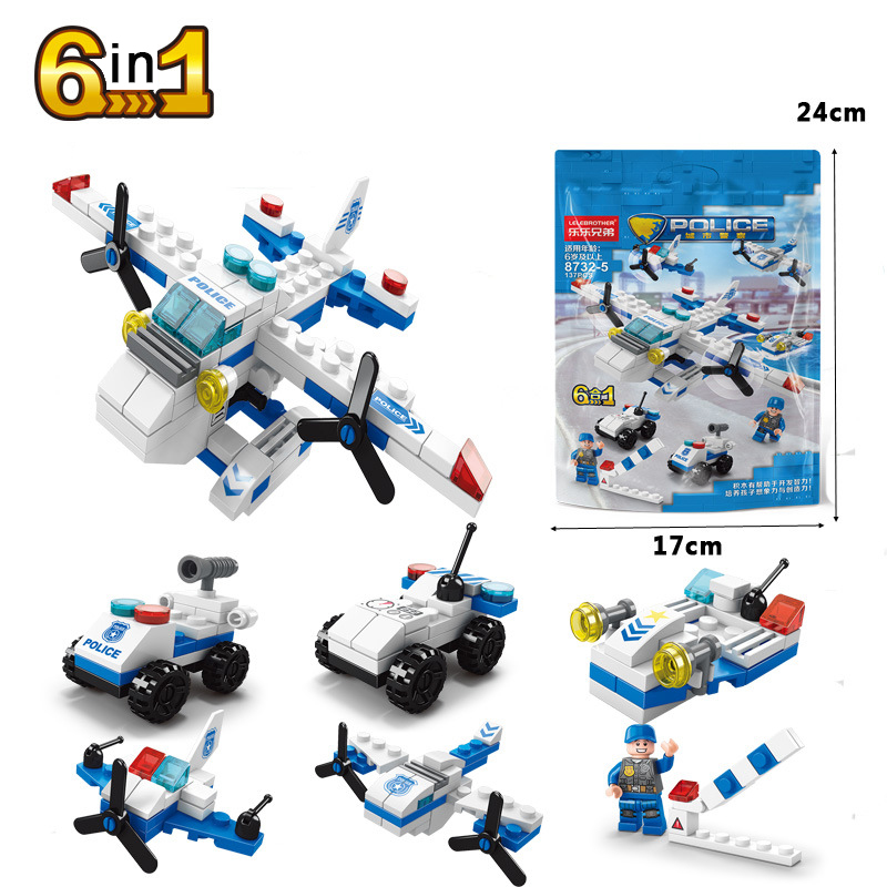 LEGO Đồ Chơi Lắp Ráp Mô Hình Xe Tăng Quân Đội 6 Trong 1 Diy Cho Bé