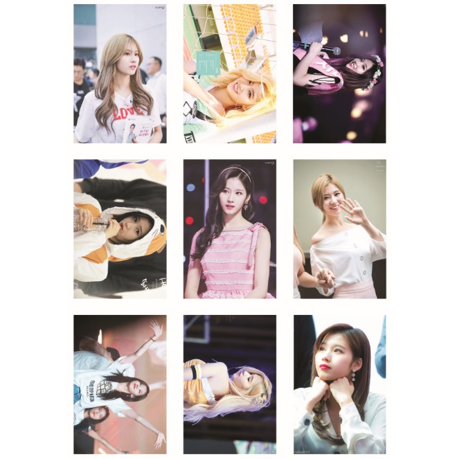 Lomo card ảnh thành viên TWICE - SANA full 45 ảnh