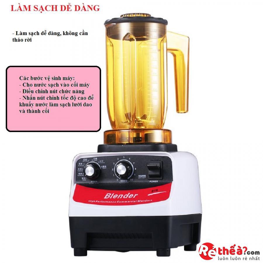 [Mã 159ELSALE hoàn 7% xu đơn 300K] Máy đảo trà đa năng Blender S-816 Hàng Nhập Khẩu + Tặng kèm 1 cối tự chọn