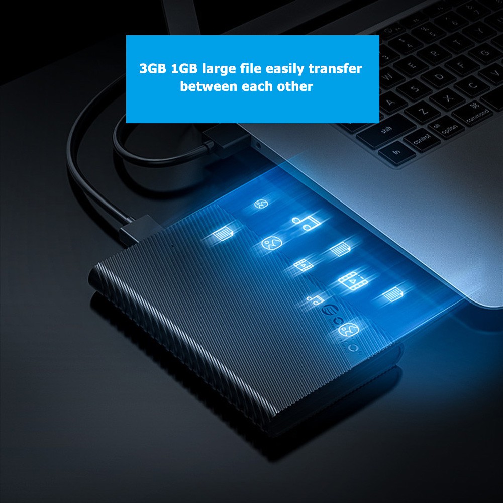 Hộp Đựng Ổ Cứng ORICO 2521U3 2.5 Inch, Ổ Cứng SSD 5Gbps, SATA Sang USB 3.0