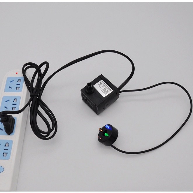 Máy Bơm Nước Có Đèn LED Công Suất Cao 5W Cho Bể Cá Cảnh Phích Cắm EU