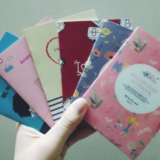 Sổ Tay Mini Hoạ Tiết Siêu Xinh loại mỏng