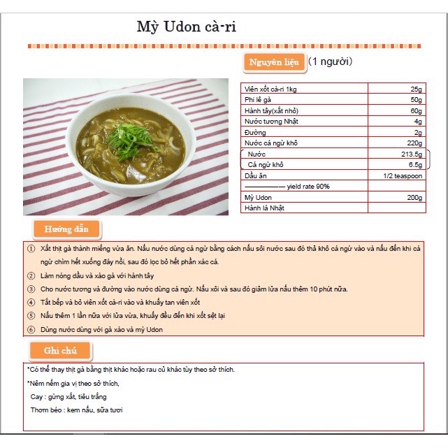 Viên xốt cà ri Nhật Bản - Java Curry 200g