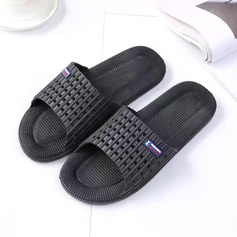 Dép Nhựa 3 Sao Nam Nữ Quai Ngang Đi Trong Nhà/ Nhà Tắm - Onemart