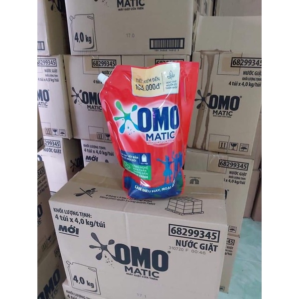 Nước giặt OMO 2,9kg cho máy giặt cửa trước