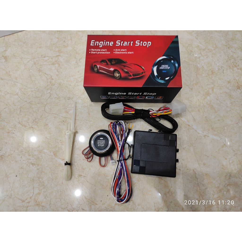 Engine start stop Vinfat fadil Nút khởi động thông minh có chức năng đề nổ từ xa tích hợp trên chìa khóa remote theo xe