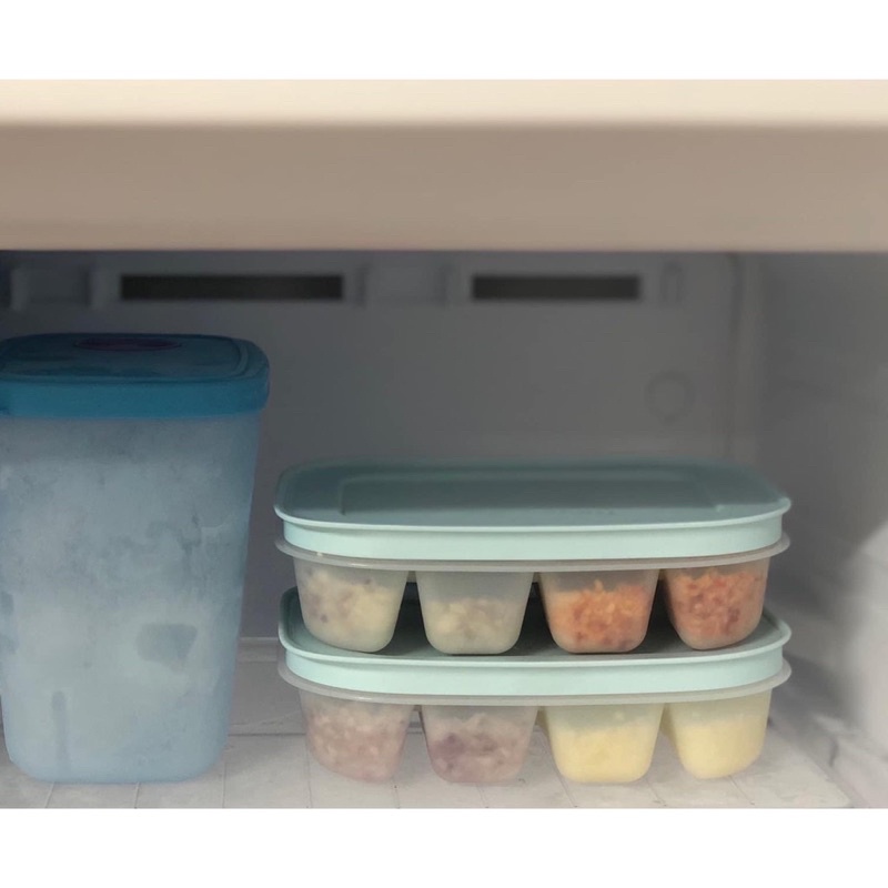 Khay Đá Ice Cube Freezermate Gen 2 Tupperware 160ml, Trữ Đông Đồ Ăn Dặm Cho Bé