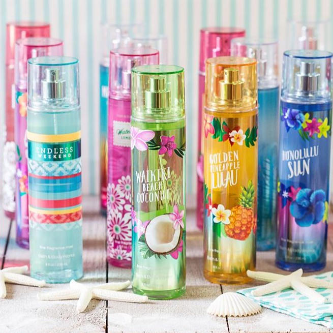 Mẫu thử Xịt Thơm Toàn Thân Bath And Body Works Body Mist (10ml) Ver.6 #CHERRY