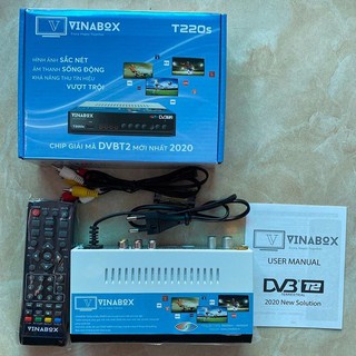 5 ĐẦU THU TRUYỀN HÌNH KTS DVB-T2 VINABOX T220S CHÍNH HÃNG