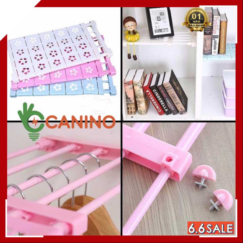 Kệ đa năng chia ngăn không cần khoan bắt vít siêu tiện lợi