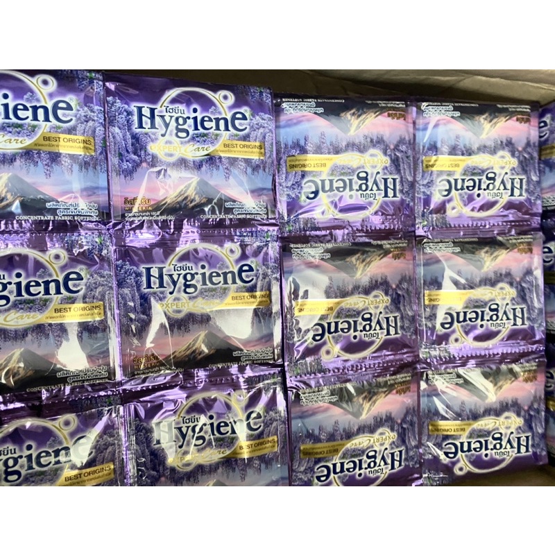 NƯỚC XẢ VẢI ĐẬM ĐẶC HYGIENE DÂY 12 Gói 20ml LÀM MỀM VẢI