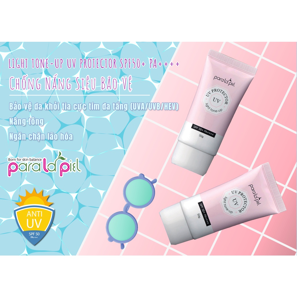 Kem Chống Nắng Paralapiel Omega Siêu Bảo Vệ SPF50 PA++++ 50g