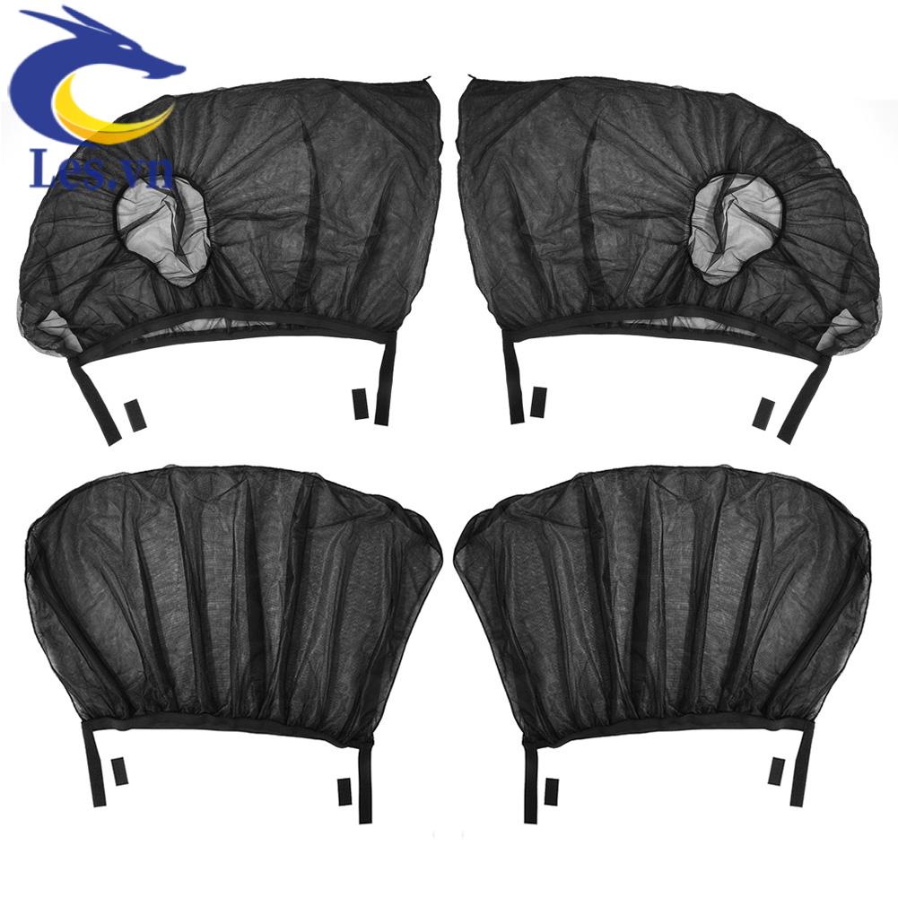 Tấm Che Nắng Chống Muỗi Gắn Cửa Sổ Xe Hơi Tiện Dụng