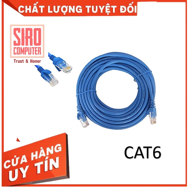 DÂY MẠNG BẤM SẴN 2 ĐẦU - CAT6 UTP - ARIGATO - HÀNG CHÍNH HÃNG