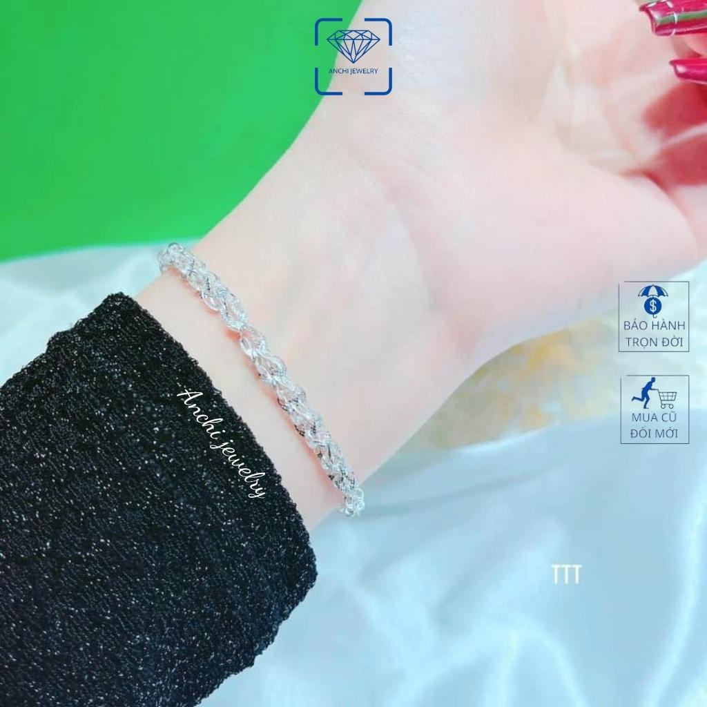 Lắc tay đuôi phụng, chuẩn bạc ta cao cấp sáng đẹp - Anchi jewelry