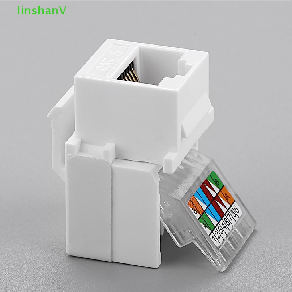 Giắc Cắm Kết Nối Mạng Lan RJ45 Cat6 UTP Keystone Female