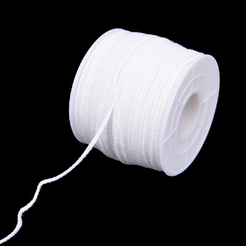 Cuộn Dây Cotton Vuông 61Mx2.5Mm Làm Đèn Cầy Chuyên Dụng