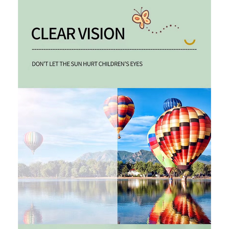 Kính Mát Thời Trang Dành Cho Bé Trai Và Bé Gái