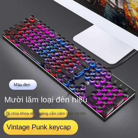 - Giả Cơ Siêu Đẹp Chuyên Chơi Game-​LED 7 Màu Ấn Tượng