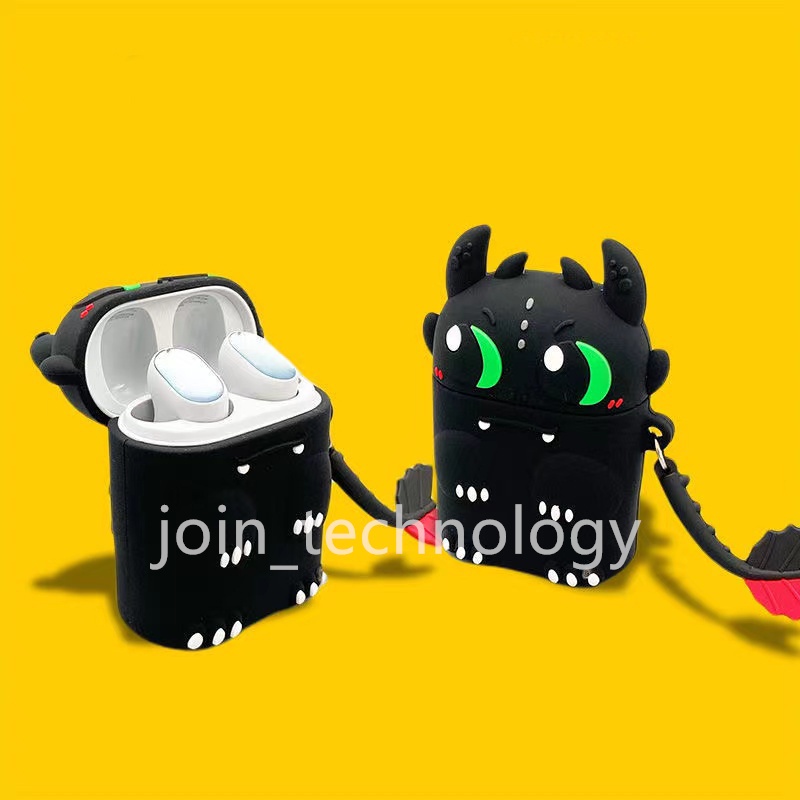 Vỏ Bảo Vệ Hộp Sạc Tai Nghe Không Dây Bluetooth Redmi buds 3 pro Bằng Silicon Mềm Họa Tiết Hoạt Hình
