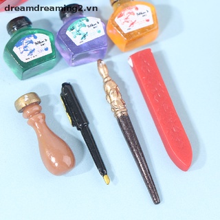 Bộ Bút Mực Cho Nhà Búp Bê Mini