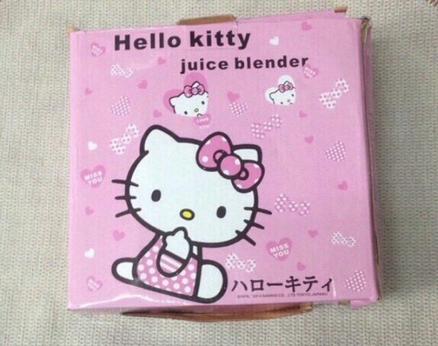 Máy xay sinh tố Hello Kitty