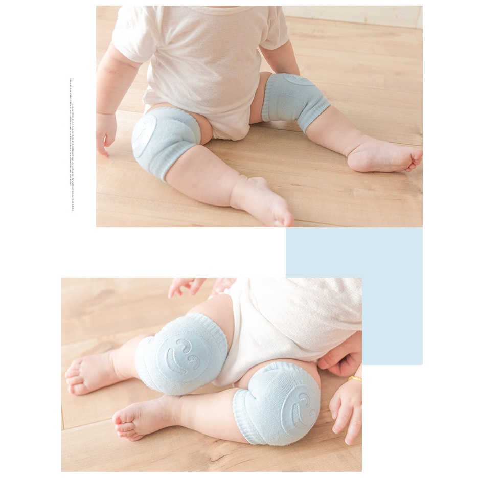 BCBL  Đệm bảo vệ đầu gối chống trượt ngã cho bé 0-3 tuổi