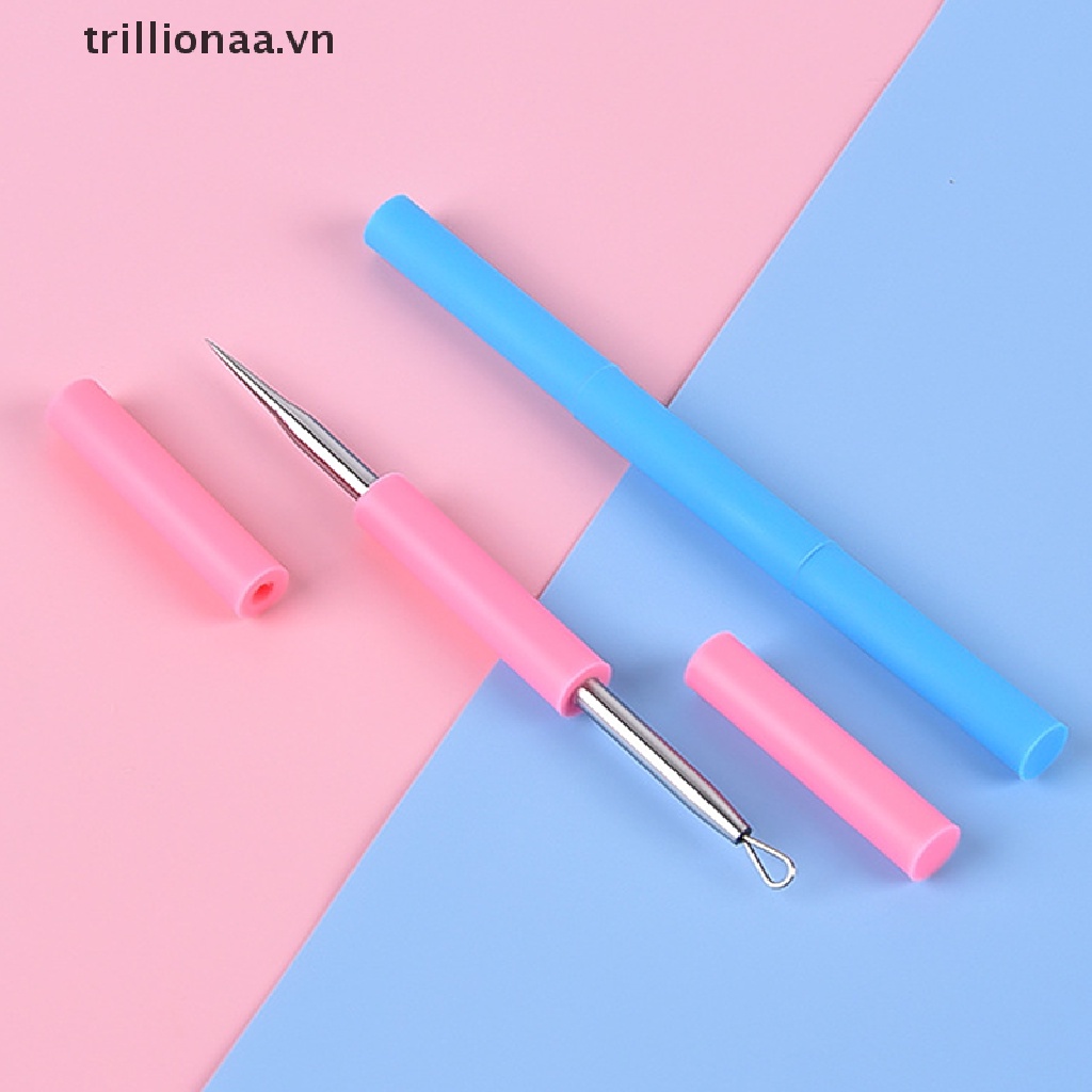 1 Cây Nặn Mụn Hai Đầu Làm Sạch Lỗ Chân Lông