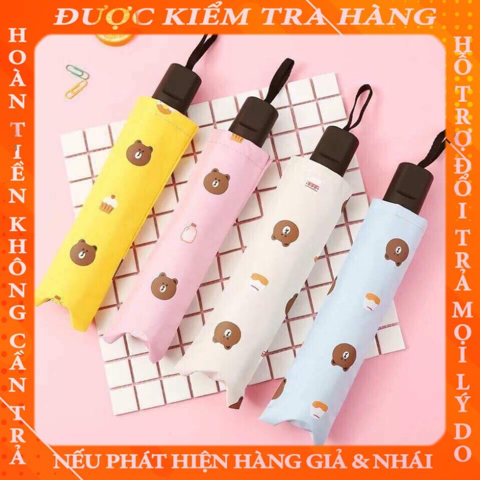 ô hình gấu brown che nắng che mưa chống tia uv ( Cam kết hàng loại 1 chất đẹp) ltuuyen