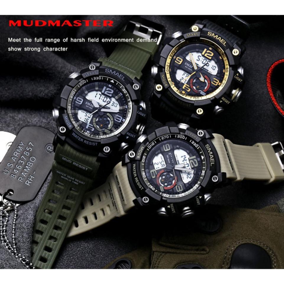 [Free Ship-Hàng Xịn] ĐỒNG HỒ THỂ THAO SMAEL 1617 Chống Nước Chống Va Đập Cho Nam | DH0143 GreenHouse | BigBuy360 - bigbuy360.vn