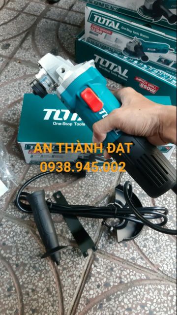 MÁY MÀI GÓC CHUYÊN DÙNG CÓ ĐIỀU TỐC 850W TOTAL TG108100365