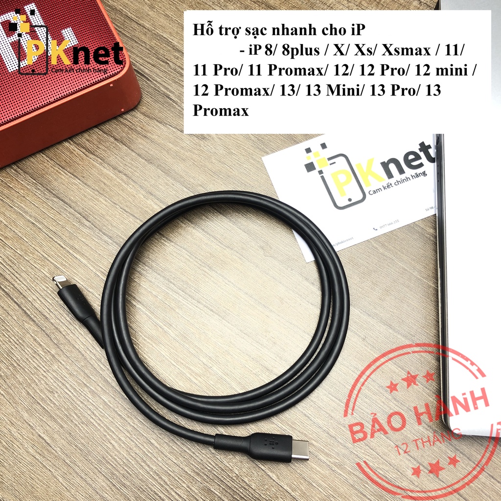 Cáp sạc nhanh BELKIN 30W C to CAA003