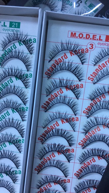 Lông mi giả model siêu tự nhiên