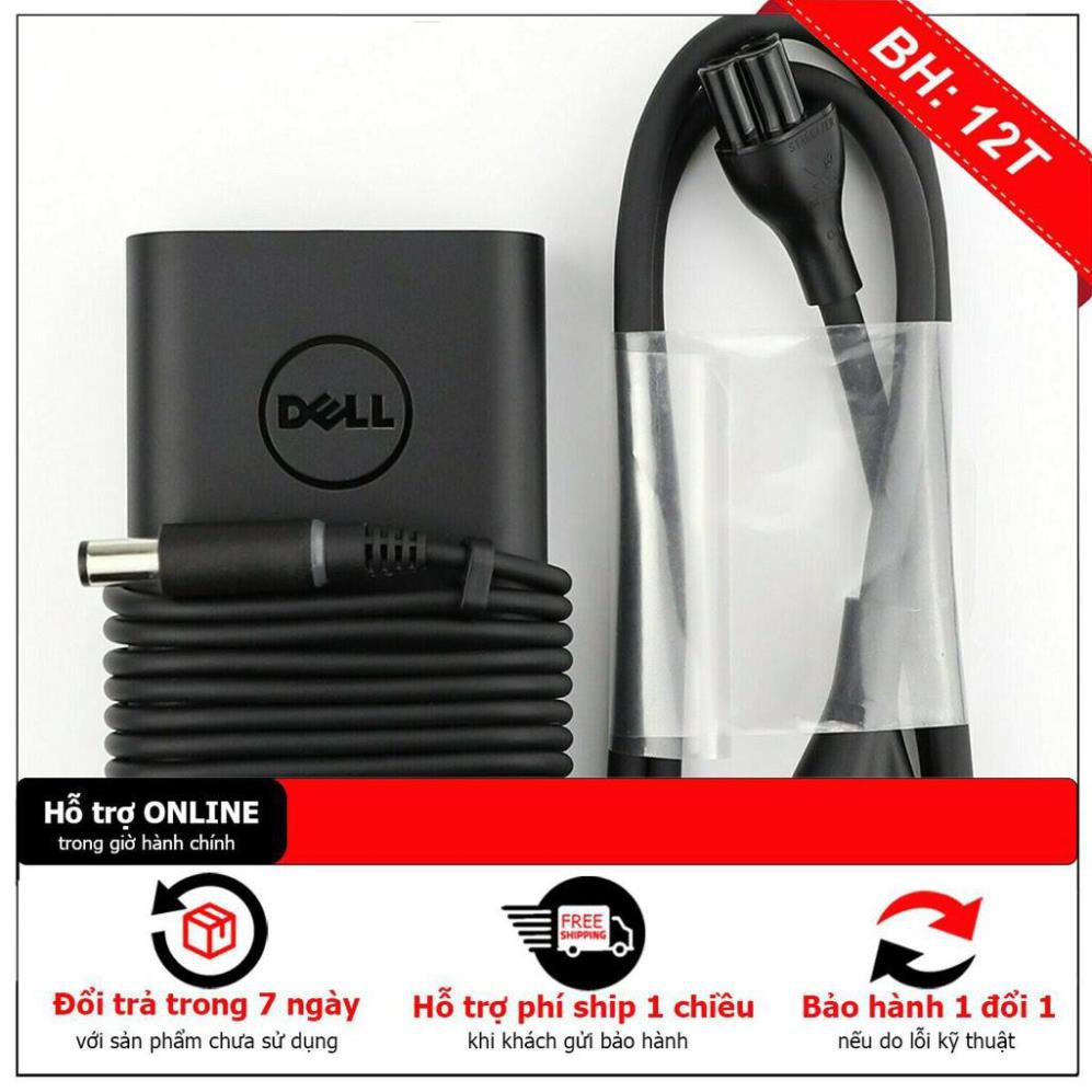 Sạc Adapter dành cho laptop Dell 65w(19.5V-3.34A)