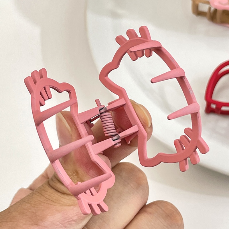 Kẹp Tóc Kim Loại Hình Gấu Hoạt Hình Dễ Thương