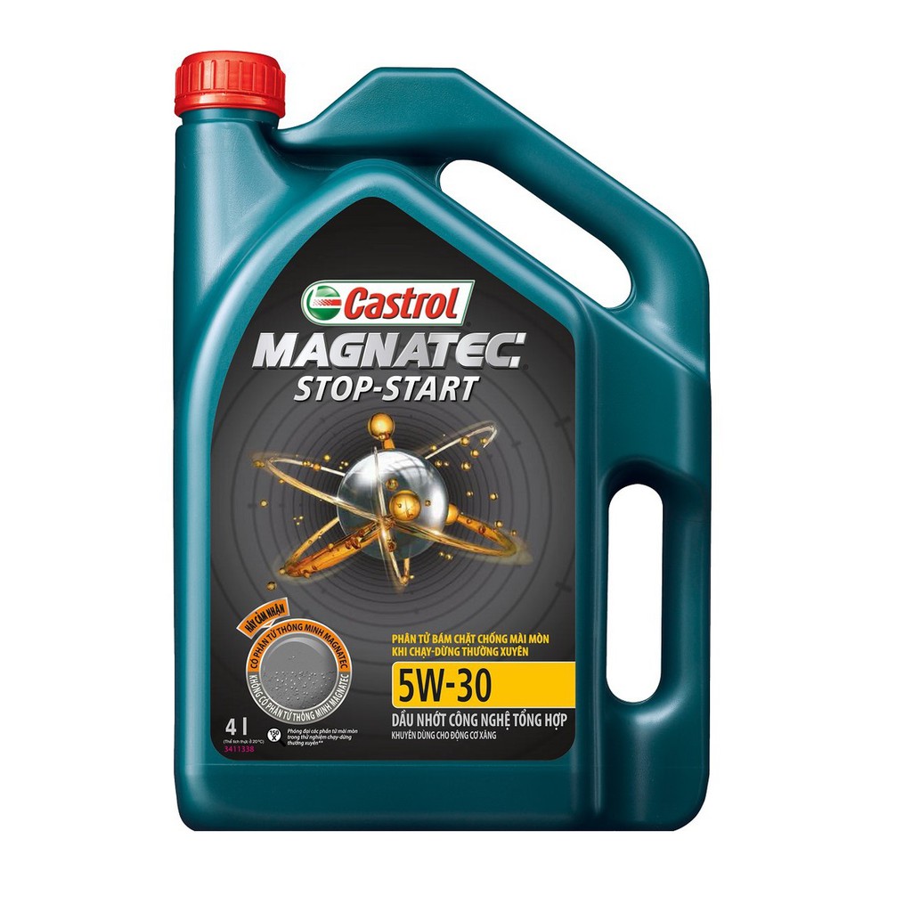 Nhớt tổng hợp xe ô tô Castrol MAGNATEC STOP-START 5W30 4L