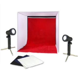 40x40cm Mini Folding Lightbox Photography Studio Softbox LED Light Photo Studio Soft Box Shooting Tent Softbox Cube Box
