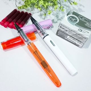 Khuyến mại đến hết 16/1/2019 âm lịch. combo 1 bút 368 1 bút 369, 20 ống mực đen, 5 ống mực đỏ