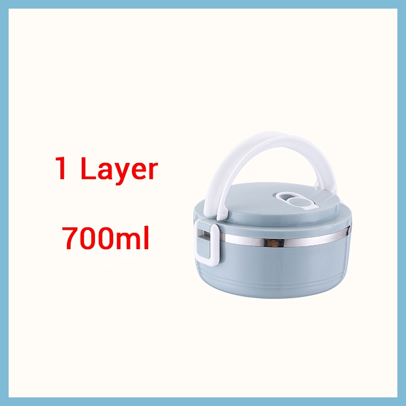 Hộp đựng cơm trưa giữ nhiệt OSSAYI bằng thép không gỉ cao cấp