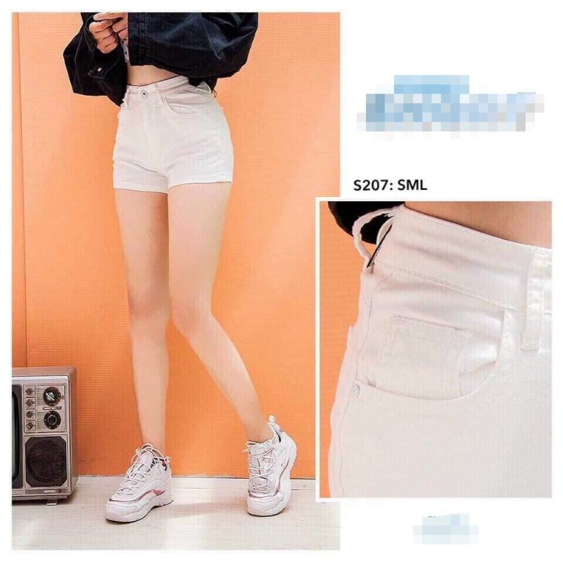 Quần đùi kaki lật lai bẻ